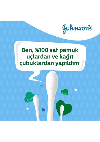 Yumuşak Pamuklu Kulak Temizleme Çubukları, Her Yaş İçin Uygun - 100 Adet fırsatları