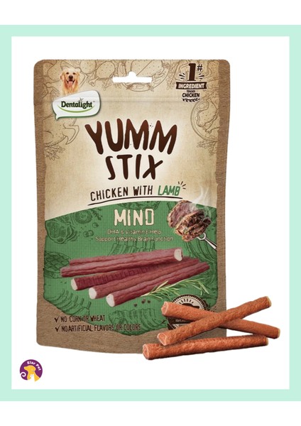 Yumm Stix Tavuk & Kuzu Etli Köpek Ödül Maması (50G)