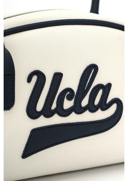 FLORENCE Beyaz Suni Deri Bowling Çanta - Kadın Çanta modelleri