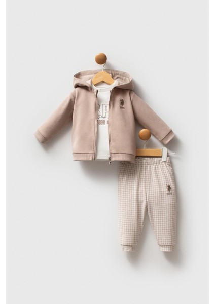 Erkek Bebek 3'li Takım Kum