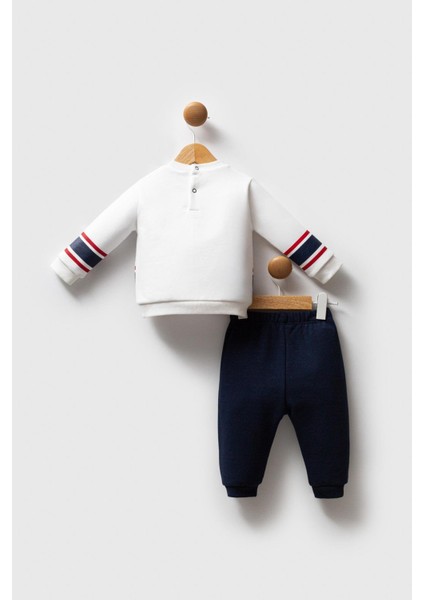 Erkek Bebek 2'li Takım Beyaz modelleri