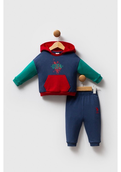 Erkek Bebek 2'li Takım K.indigo - Yeşil