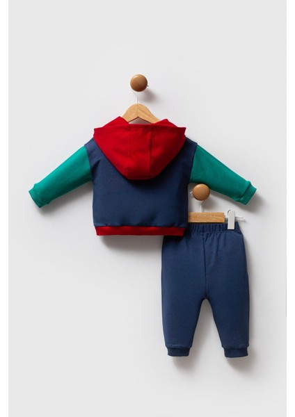 Erkek Bebek 2'li Takım K.indigo - Yeşil modelleri