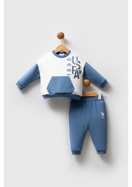 Erkek Bebek 2'li Takım Mavi