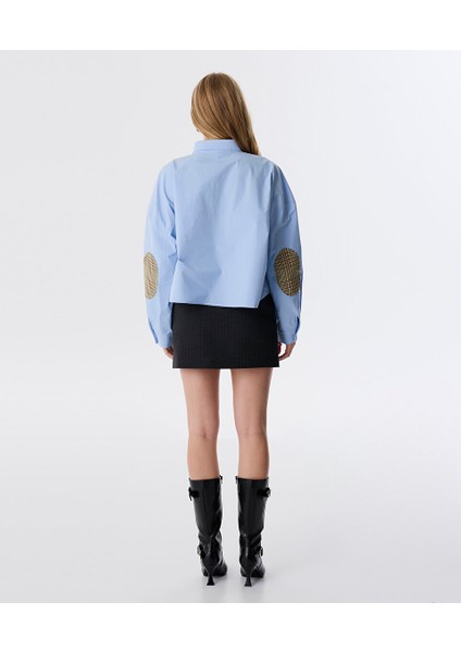 Patch'li Crop Gömlek TW6250025072089 fırsatları