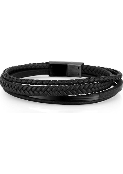 Erkek Gerçek Deri Bileklik DKJ.6.10018-2