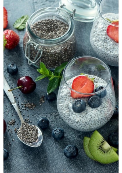 300 gr Chia Tohumu - Türkiye Menşeli, Doğal Omega-3 ve Lif Kaynağı, Yüksek Proteinli Sağlıklı Beslenme Ürünü