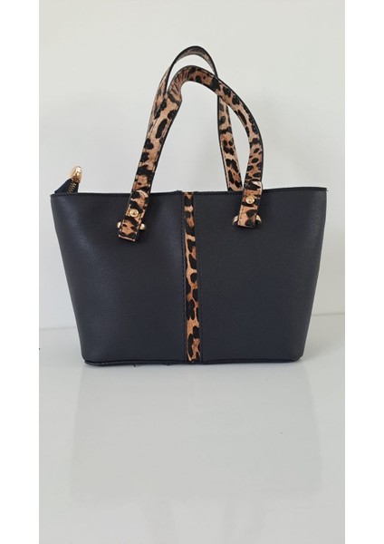 Lal'den Şık ve Modern, Leopar Dikiş Detaylı Günlük ve Özel Günlerde Kullanabileceğiniz Bayan Çanta modelleri