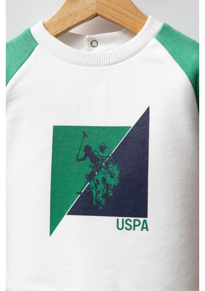 Erkek Bebek 2'li Takım Beyaz-Yeşil fiyatları