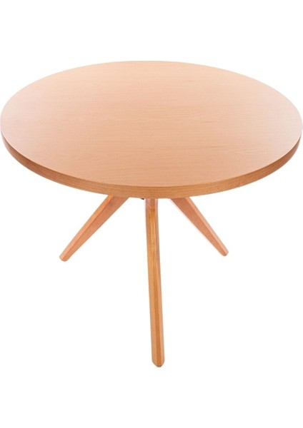 Rodos Natural Ahşap Masa Sandalye Takımı 100X100 fiyatları