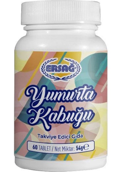 Yumurta Kabuğu Tableti 60 Tablet Takviye Edici Gıda fiyatları