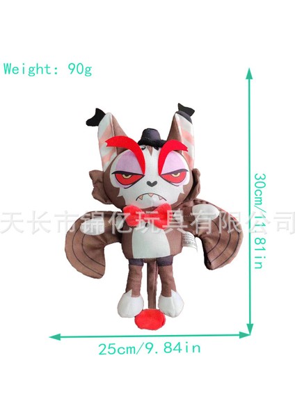 Alastorplush Bebek Hell Inn Aşırı Kötü Patron Alastor Çizgi Film Peluş Bebekler (Yurt Dışından) fiyatları