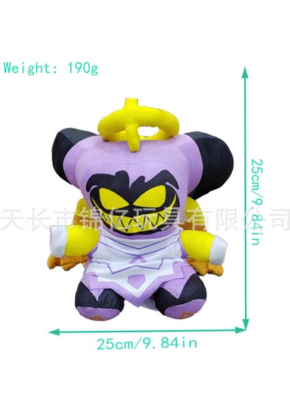 Alastorplush Bebek Hell Inn Aşırı Kötü Patron Alastor Çizgi Film Peluş Bebekler (Yurt Dışından)