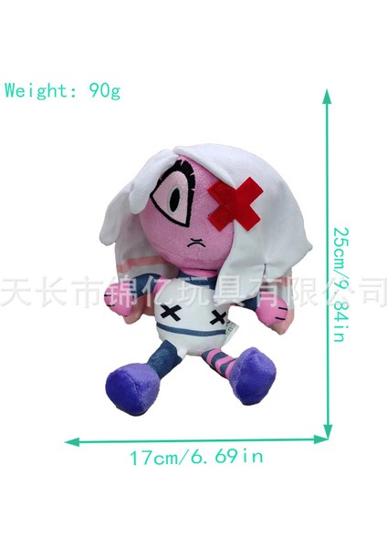 Alastorplush Bebek Hell Inn Aşırı Kötü Patron Alastor Çizgi Film Peluş Bebekler (Yurt Dışından)