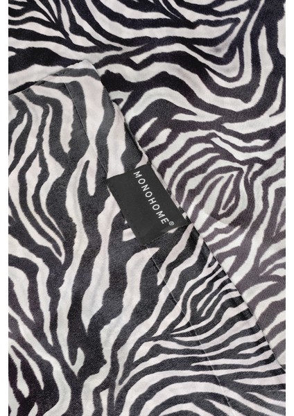 İpek Saten Yastık Kılıfı 2 Adet 50x70cm 2 Adet Saten Tokalı Zebra indirimleri