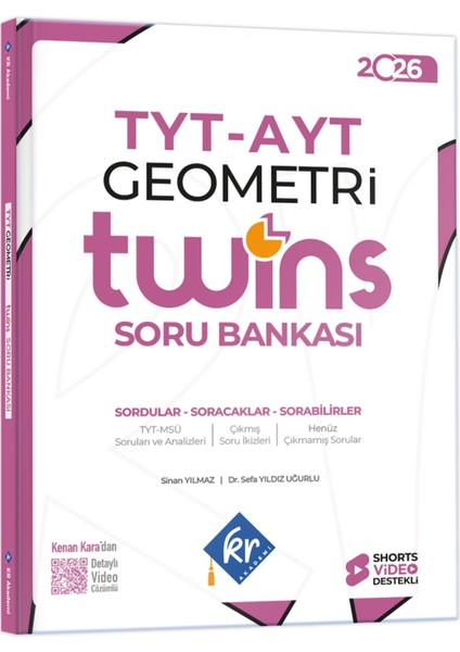 Tyt - Ayt Twins Geometri Soru Bankası Kr Akademi Yayınları