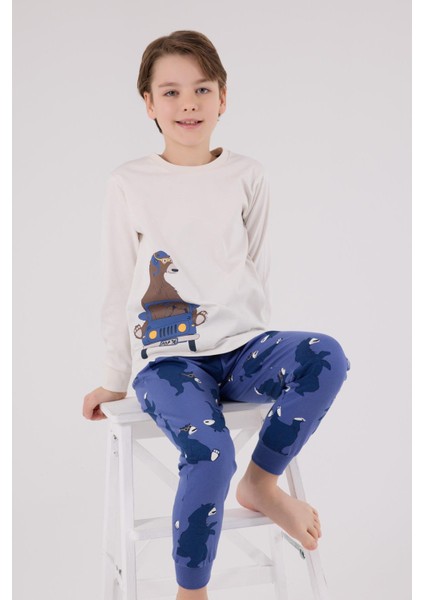 Erkek Çocuk Uzun Kol Pijama Takım Taş fiyatları