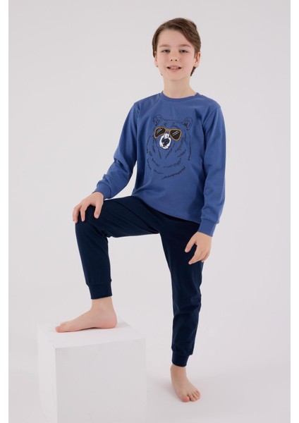 Erkek Çocuk Uzun Kol Pijama Takım Okyanus fiyatları