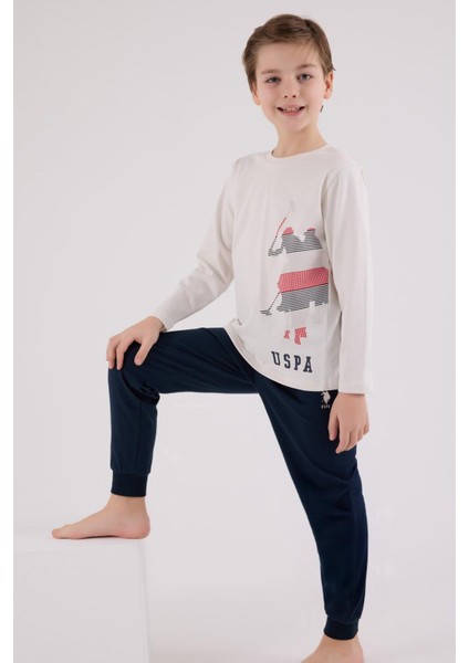 Erkek Çocuk Uzun Kol Pijama Takım Taş