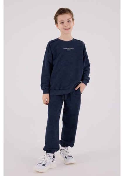 Erkek Çocuk Eşofman Takımı Lacivert modelleri