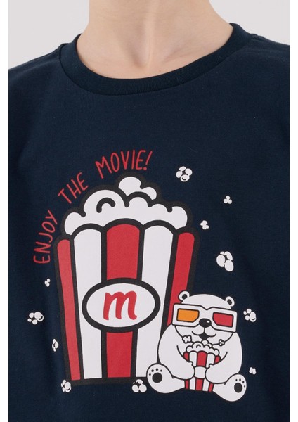 Erkek Çocuk Uzun Kol Pijama Takım Lacivert modelleri