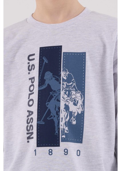 Erkek Çocukuzun Kol Pijama Takım Kar Melanj indirimleri