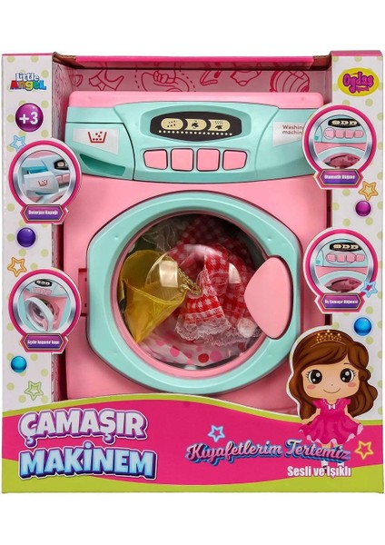 Pilli Büyük Boy Çamaşır Makinesi 02608