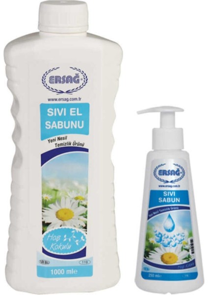 Hoş Kokulu Sıvı El Sabunu 1000 Ml. + Boş Aparat