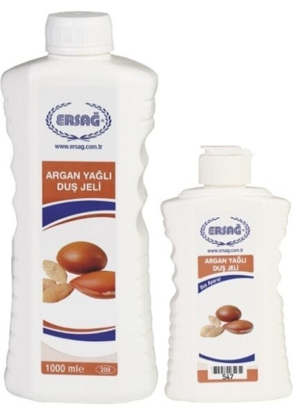 Aparatlı Argan Yağlı Duş Jeli 1000 ml