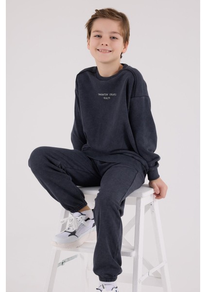 Erkek Çocuk Eşofman Takımı Antrasit fiyatları
