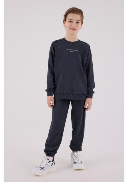 Erkek Çocuk Eşofman Takımı Antrasit indirimleri