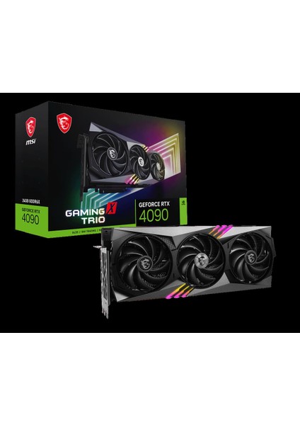 Msı Rtx 4090 Gaming x Trio 24G 384 Bit GDDR6X 24 GB Ekran Kartı - Teshir