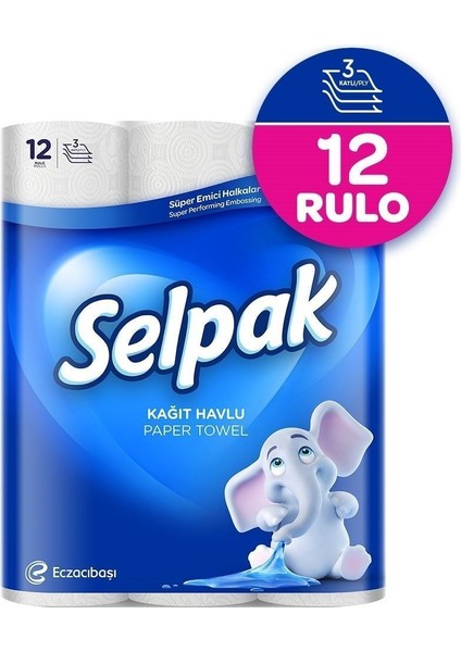 ® Kağıt Havlu 12'li fırsatları