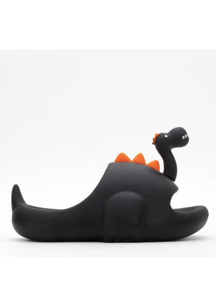 Çocuk Dinozor Figürlü Terlik 25-32 Siyah fiyatları