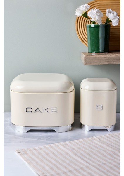 Plus+ 2 Li Kek ve Bisküvi Saklama Kutusu fiyatları