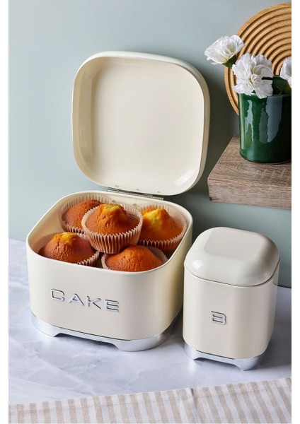 Plus+ 2 Li Kek ve Bisküvi Saklama Kutusu modelleri
