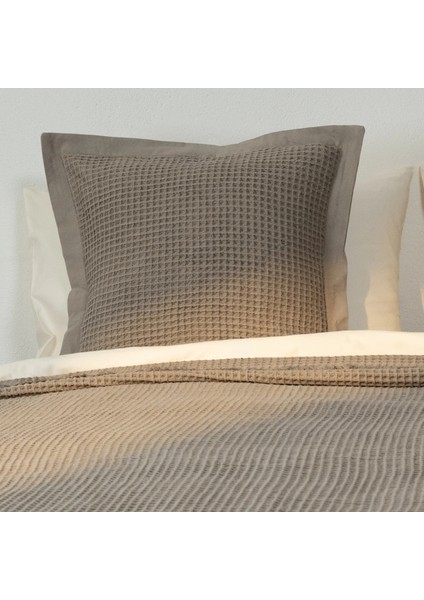 Terra Petek Dokulu Çift Kişilik Yatak Örtüsü Vizon 220X240 cm modelleri