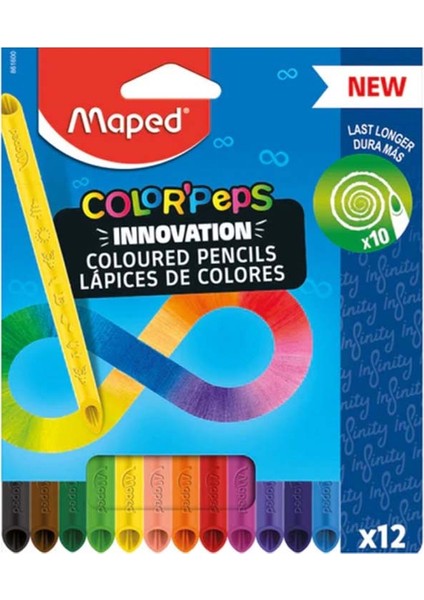 Colorpeps Infinity Kuru Boya 12 Renk fiyatları