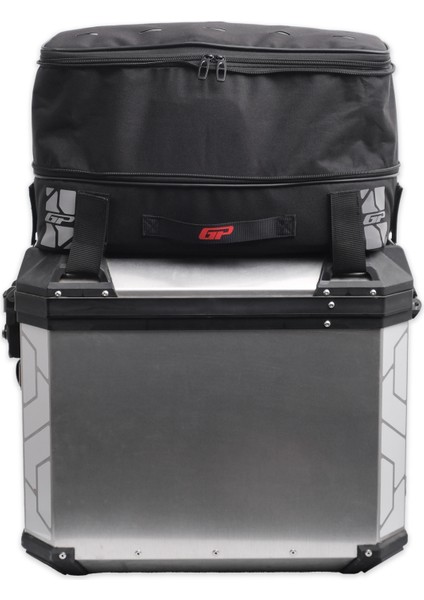 KMSC04 Universal Motosiklet Yan Çanta Üstü Kumaş Çanta Siyah fırsatları