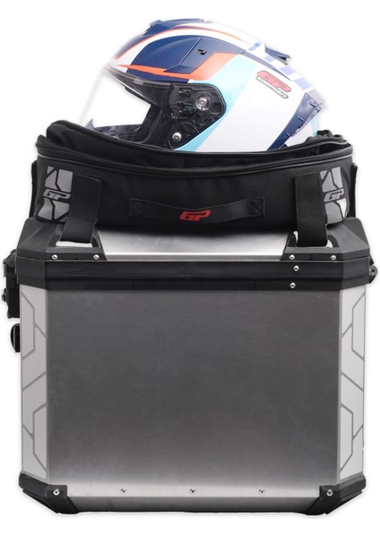 KMSC04 Universal Motosiklet Yan Çanta Üstü Kumaş Çanta Siyah indirimleri