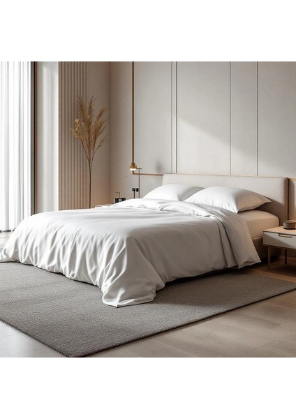 Soho 200 Tc Pamuk Perkal King Size Nevresim Seti Beyaz fiyatları