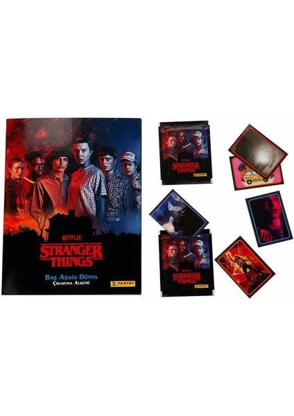 Stranger Things Çıkartma Albümü modelleri