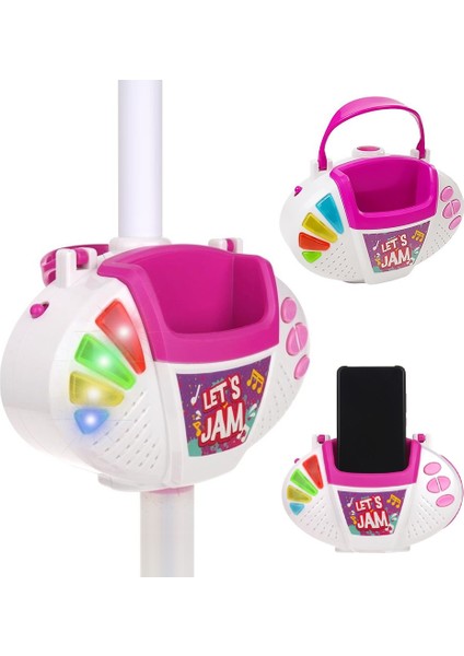 Müzikli ve Işıklı Ayaklı Pembe Mikrofon fırsatları