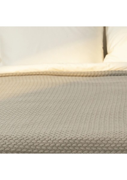 Novah Triko Çift Kişilik Battaniye Vizon 200X220 cm fırsatları