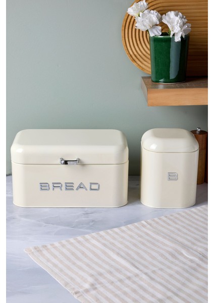 Plus Ekmek Kutusu ve Bisküvi Saklama Kutusu