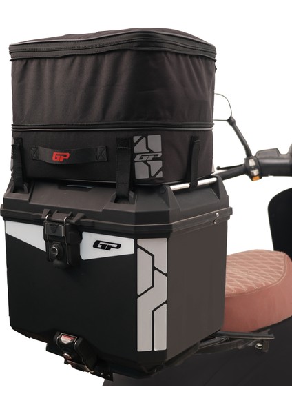 KMSC05 Universal Motosiklet Çanta Üstü Kumaş Çanta Siyah fırsatları