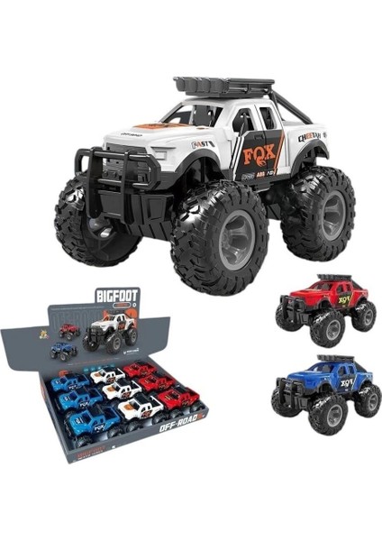 XFG-989-108 Vardem Sürtmeli Bigfoot Off-Road Jeep - 1 Adet Stokta Olan Renk Gönderilir fiyatları