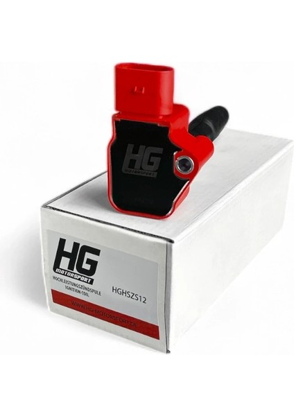 Hg-Motorsport Vag 4.0 Tfsı EA824 Yüksek Performanslı Kırmızı Ateşleme Bobini - 1 Adet modelleri