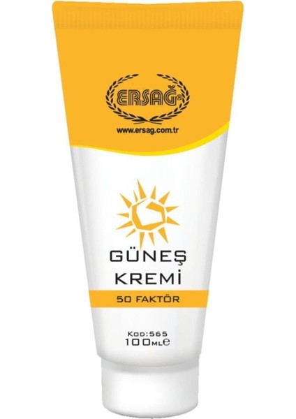 Güneş Kremi 50 Faktörlü 100 ml