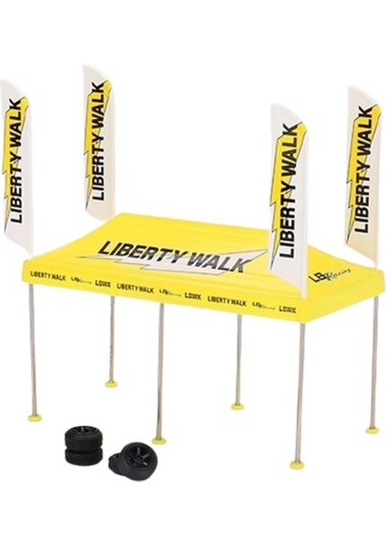 Mini Gt 1/64 Paddock Service Tent Set - Lb Racing